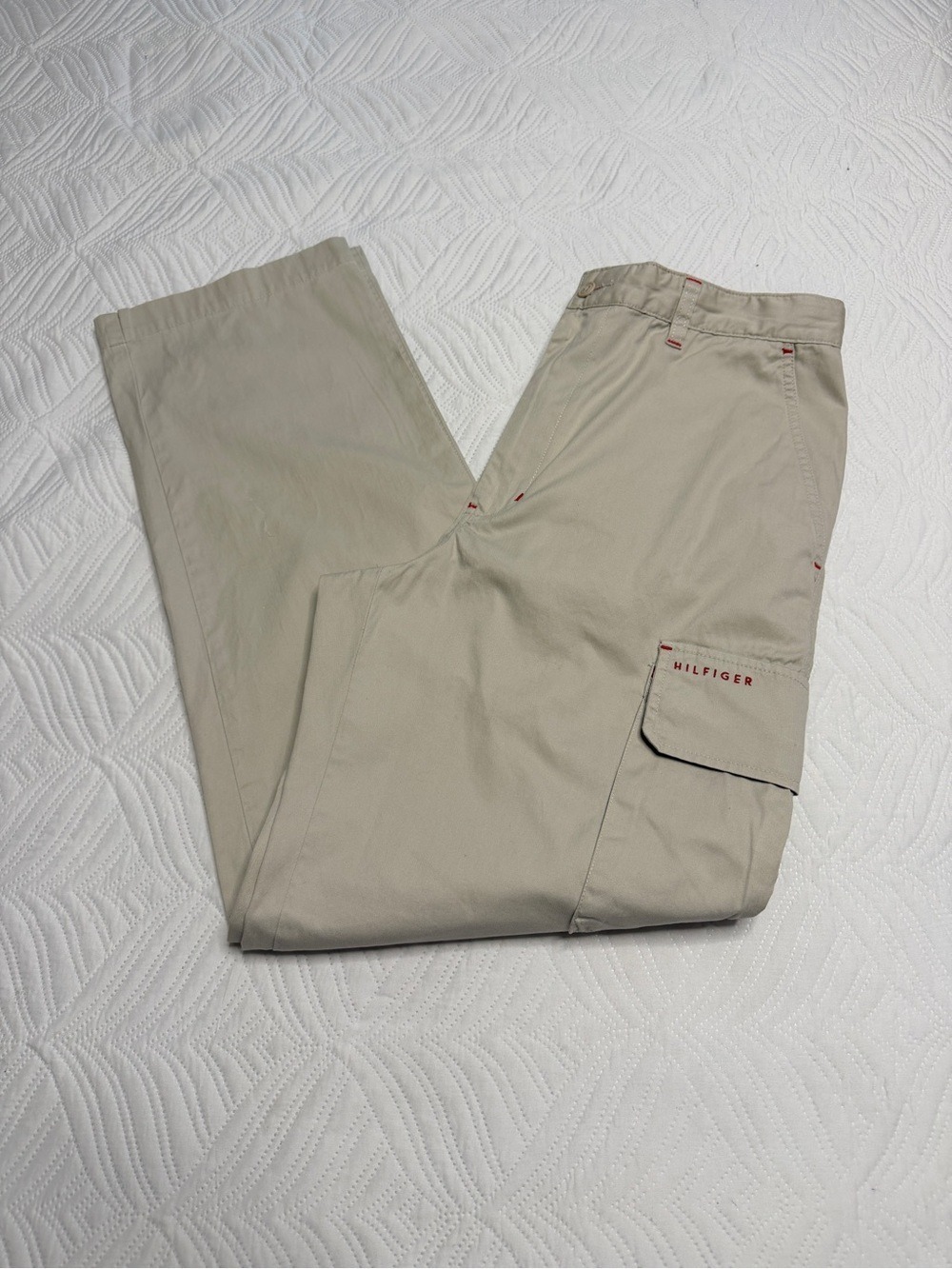 Tommy Hilfiger Men’s Tan Cargo Pants. Size 34 x 34